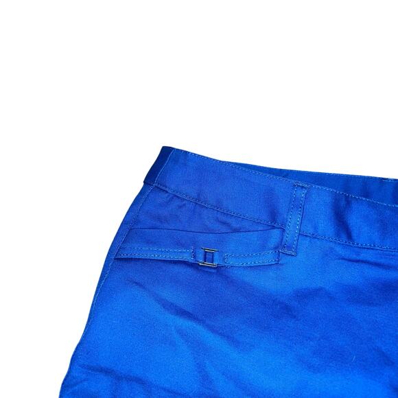 ANNE KLEIN Royal Blue Cropped Trousers Size 6 - Picture 2 of 8